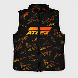 Мужской жилет ATEEZ АВТОГРАФЫ, цвет: 3D-красный
