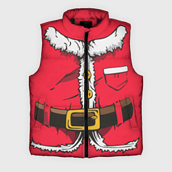 Мужской жилет Санта, цвет: 3D-черный