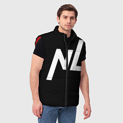 Мужской жилет NL logo, цвет: 3D-красный — фото 2