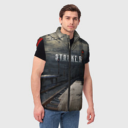 Мужской жилет НОВЫЙ СТАЛКЕР, цвет: 3D-красный — фото 2