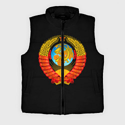 Мужской жилет СССР, цвет: 3D-черный