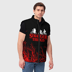 Мужской жилет STRANGER THINGS, цвет: 3D-черный — фото 2