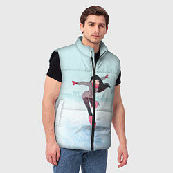 Мужской жилет Фигурное катание, цвет: 3D-черный — фото 2
