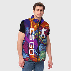 Мужской жилет CS GO HYPERBEAST, цвет: 3D-черный — фото 2