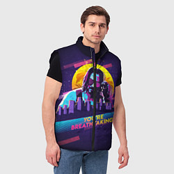 Мужской жилет You Are Breathtaking!, цвет: 3D-черный — фото 2