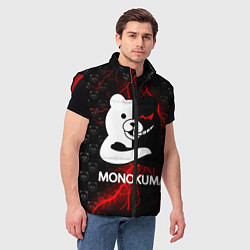 Мужской жилет MONOKUMA, цвет: 3D-красный — фото 2