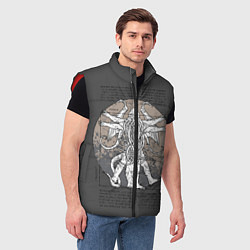 Мужской жилет Cthulhu, цвет: 3D-красный — фото 2