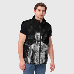 Мужской жилет CONOR McGREGOR, цвет: 3D-черный — фото 2