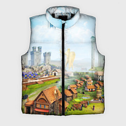 Мужской жилет ГЕРОИ МЕЧА И МАГИИ, цвет: 3D-черный