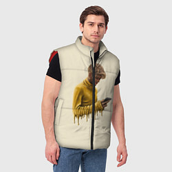 Мужской жилет Lil Peep, цвет: 3D-красный — фото 2