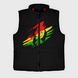 Мужской жилет Боб Марли, цвет: 3D-красный