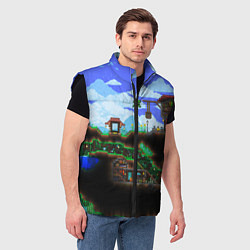 Мужской жилет TERRARIA, цвет: 3D-черный — фото 2