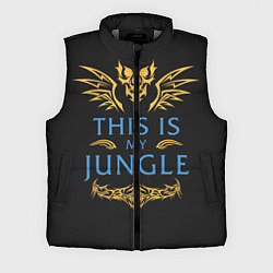 Мужской жилет This is my Jungle, цвет: 3D-светло-серый