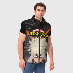 Мужской жилет MY HERO ACADEMIA, цвет: 3D-черный — фото 2