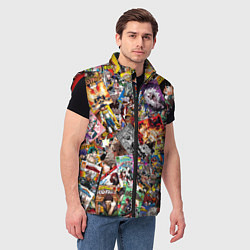 Мужской жилет Academia stikerbombing, цвет: 3D-красный — фото 2
