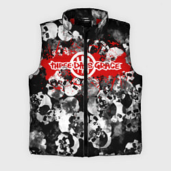 Мужской жилет Three days grace, цвет: 3D-красный