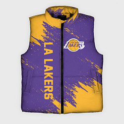 Мужской жилет LA LAKERS, цвет: 3D-черный