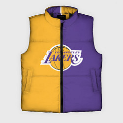 Мужской жилет LA LAKERS, цвет: 3D-черный