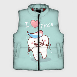 Мужской жилет Tooth, цвет: 3D-красный