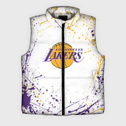Мужской жилет LA LAKERS, цвет: 3D-светло-серый