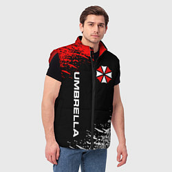 Мужской жилет UMBRELLA CORPORATION, цвет: 3D-красный — фото 2