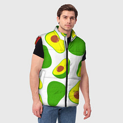 Мужской жилет АВОКАДО, цвет: 3D-красный — фото 2