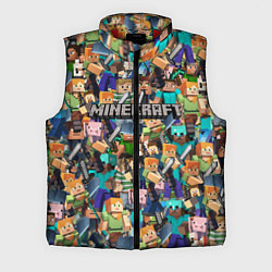 Мужской жилет MINECRAFT ПЕРСОНАЖИ