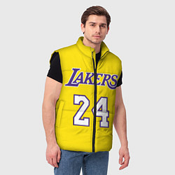 Мужской жилет Kobe Bryant 24, цвет: 3D-черный — фото 2