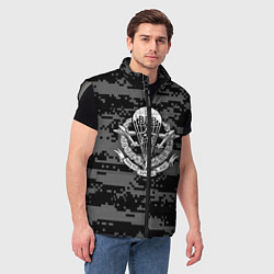 Мужской жилет ВДВ СССР, цвет: 3D-светло-серый — фото 2