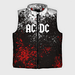 Мужской жилет AC DC, цвет: 3D-красный