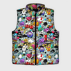 Мужской жилет Stickerboom, цвет: 3D-черный