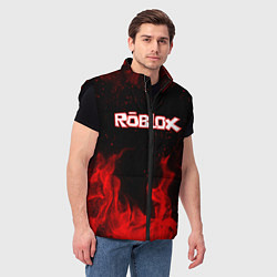 Мужской жилет ROBLOX, цвет: 3D-черный — фото 2