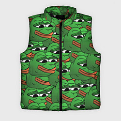 Мужской жилет Pepe The Frog, цвет: 3D-черный