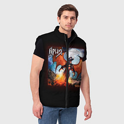 Мужской жилет Ария, цвет: 3D-черный — фото 2