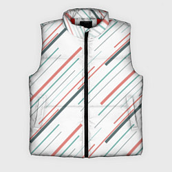 Мужской жилет Геометрический стиль, цвет: 3D-красный