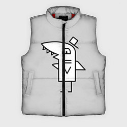 Мужской жилет Мистер акулёныш gray, цвет: 3D-красный