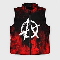 Мужской жилет АНАРХИЯ, цвет: 3D-красный