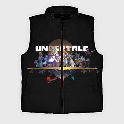 Мужской жилет Undertale, цвет: 3D-черный