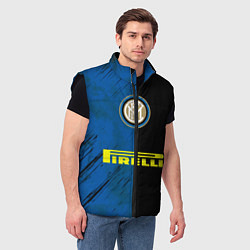 Мужской жилет Интер, цвет: 3D-черный — фото 2