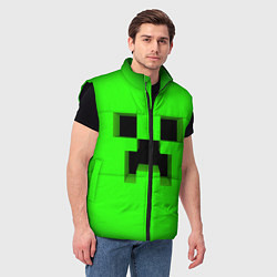 Мужской жилет MINECRAFT, цвет: 3D-черный — фото 2