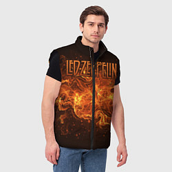 Мужской жилет Led Zeppelin, цвет: 3D-черный — фото 2