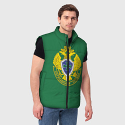 Мужской жилет Пограничная служба зеленый, цвет: 3D-черный — фото 2