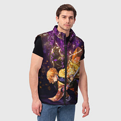 Мужской жилет KIMETSU NO YAIBA, цвет: 3D-черный — фото 2