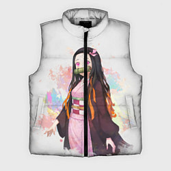Мужской жилет KIMETSU NO YAIBA, цвет: 3D-светло-серый