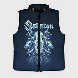 Мужской жилет Skull Sabaton, цвет: 3D-светло-серый