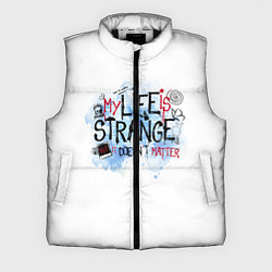 Мужской жилет LIFE IS STRANGE, цвет: 3D-черный