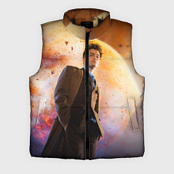 Мужской жилет DOCTOR WHO, цвет: 3D-черный