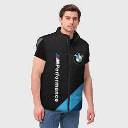 Мужской жилет BMW M PERFORMANCE, цвет: 3D-светло-серый — фото 2