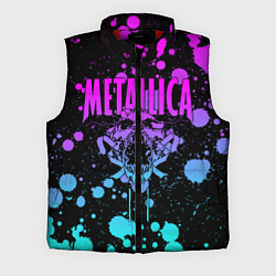 Мужской жилет Metallica, цвет: 3D-красный