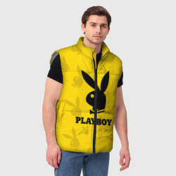 Мужской жилет PLAYBOY, цвет: 3D-светло-серый — фото 2